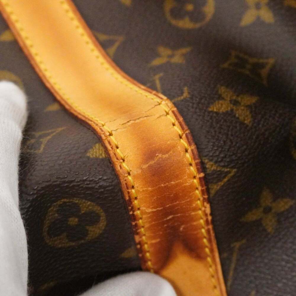 LOUIS VUITTON Brown Monogram Keepall 55 Boston Bag - Picture 9 of 14